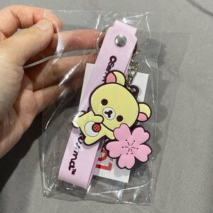 Brand new Rilakkuma keychain pink